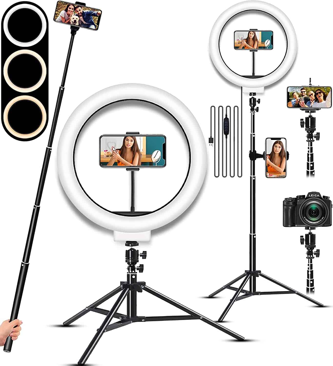 Lighting equipment is crucial to mobile streaming, especially for beginners