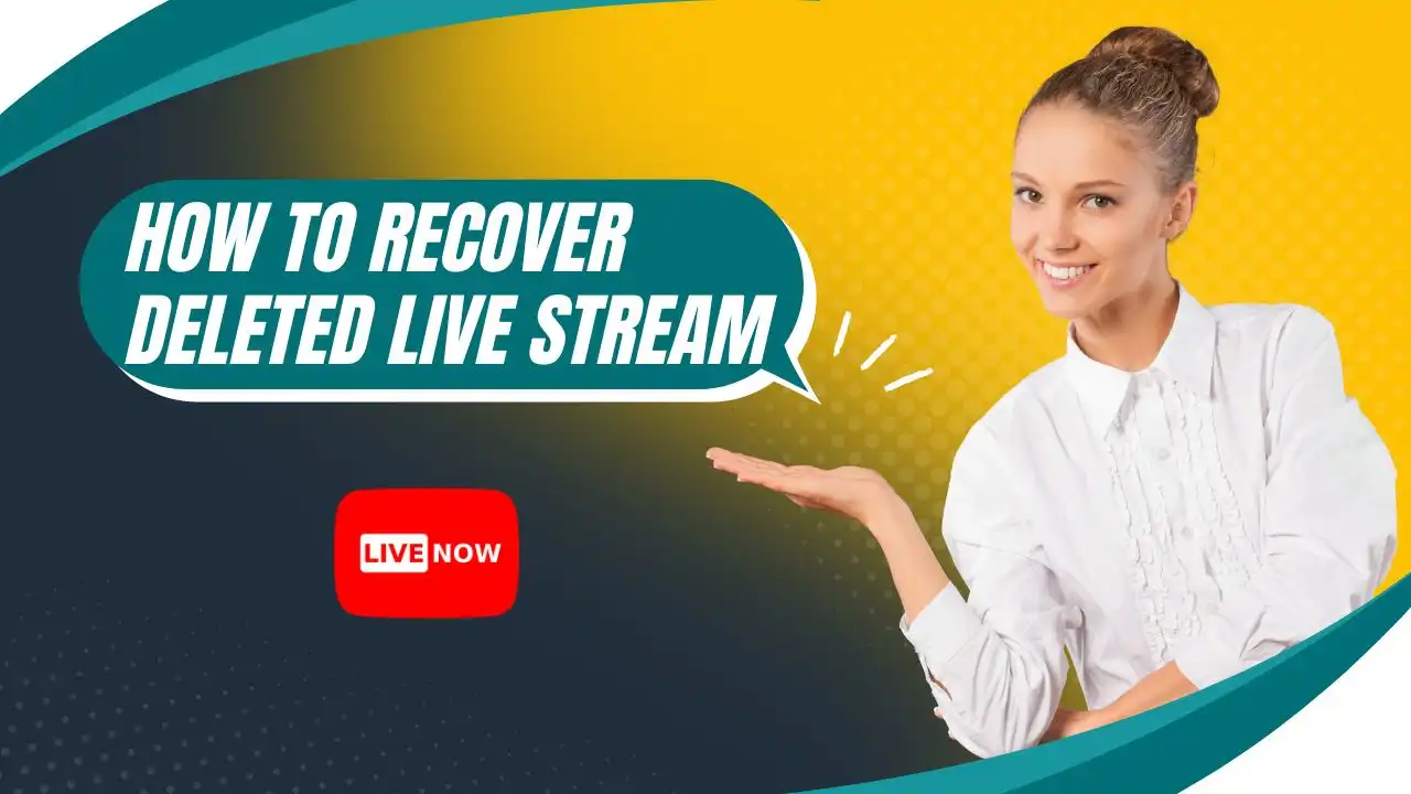 How to Recover a Deleted Facebook, Youtube, TikTok Live Stream