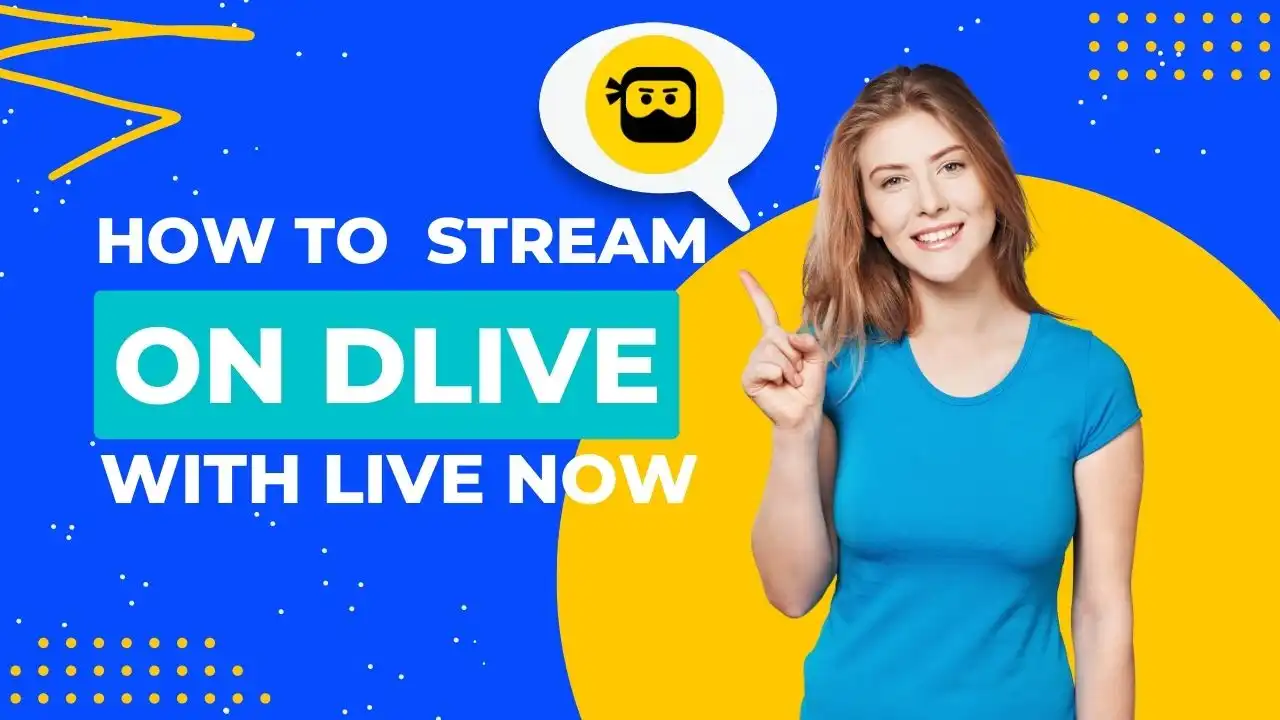 Como transmitir ao vivo no DLive