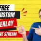 Free Custom Overlay for Your Live Stream with Live Now App
