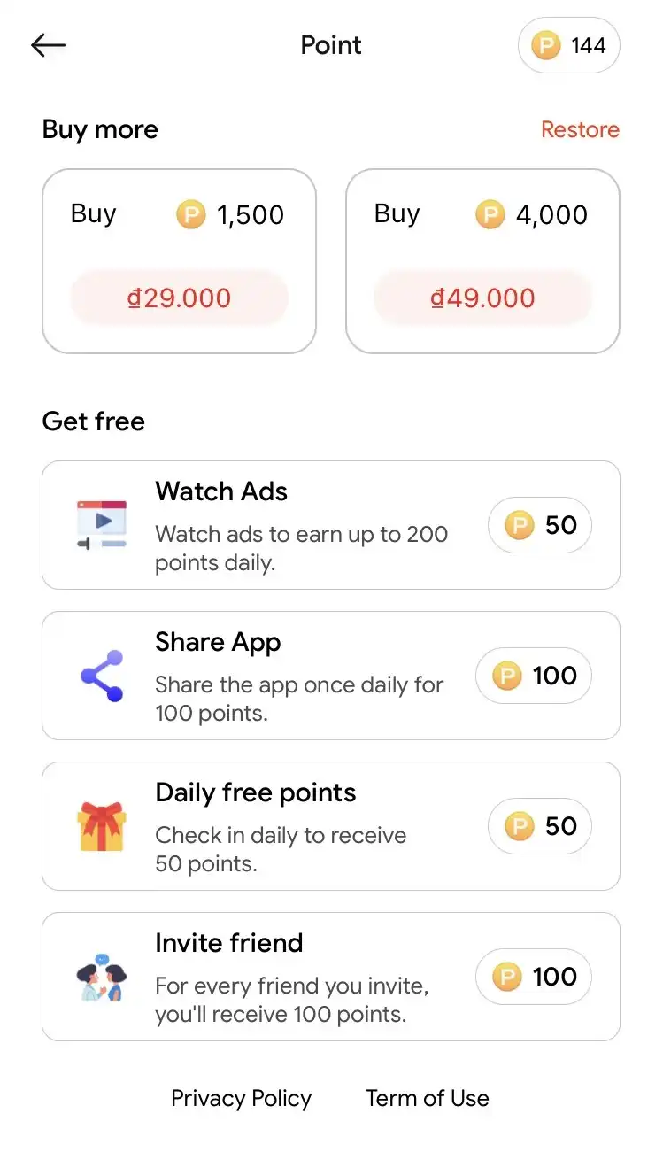 How to earn points daily to live stream for free with Live Now
