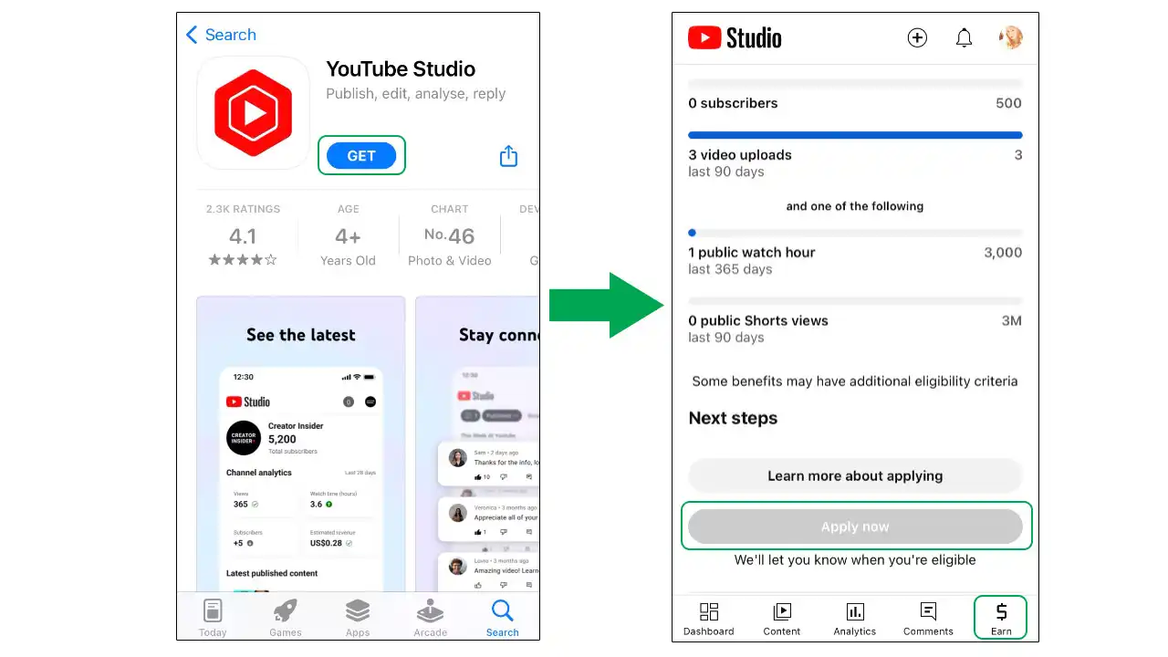How to Enable Monetization through YouTube Studio on Mobile Devices