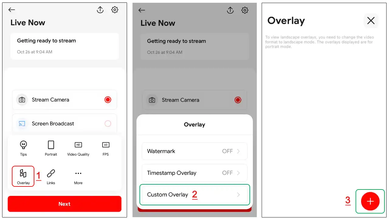 Enter Custom Overlay to create a Golf Scoreboard