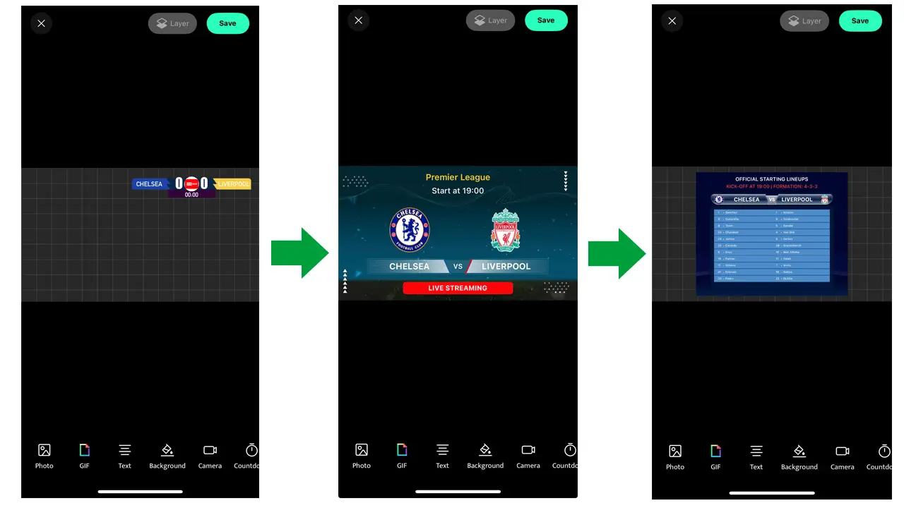 Check your result after using Team Management feature for sports streaming
