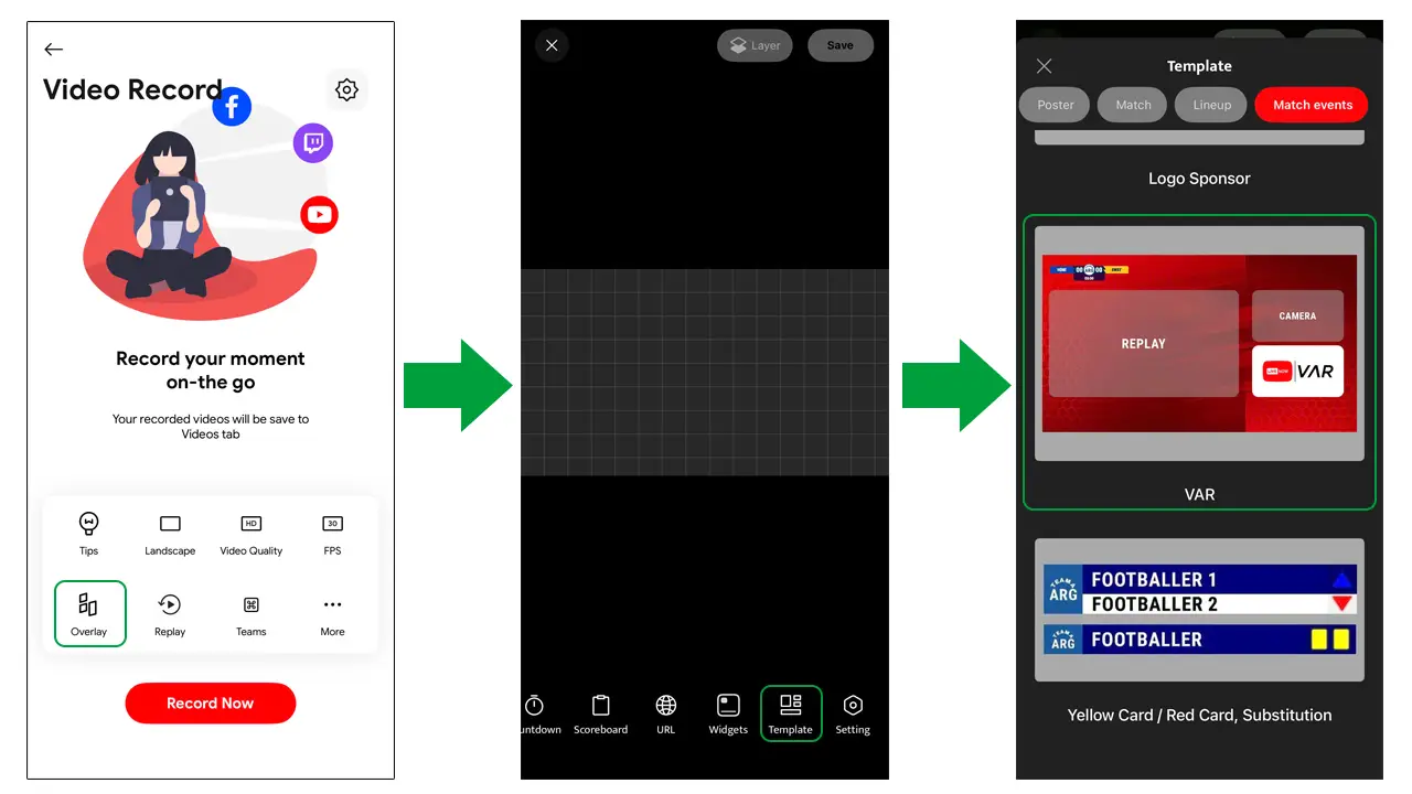 How to create a VAR overlay for football streaming